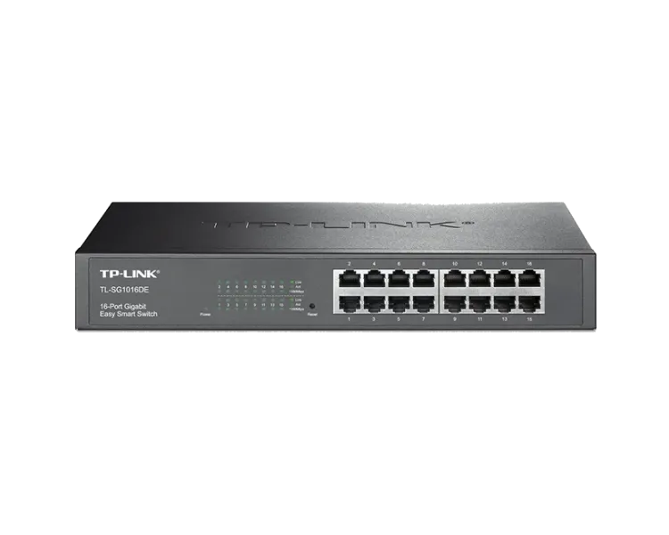 TP-LINK TL-SG1016DE 1000М Комутатор 16 портів керований