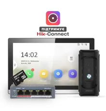 DS-KB8113-IME1(B) UKR+DS-KH6350-TE1+HS-TF Комплект
