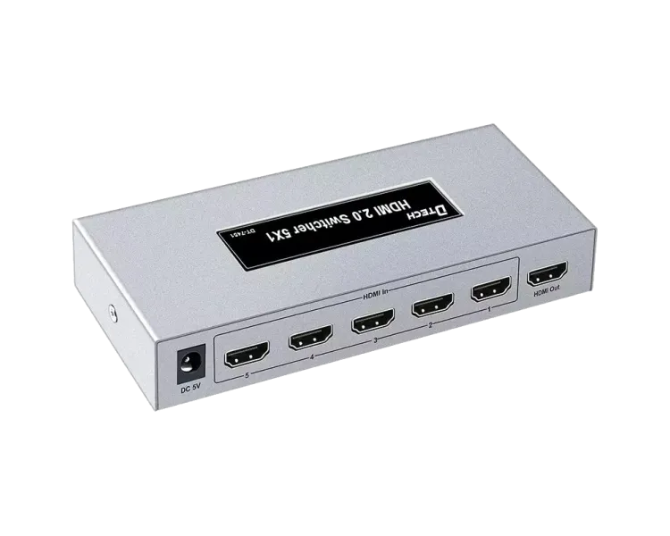 Dtech DT-7451 Комутатор 4K HDMI 5X1