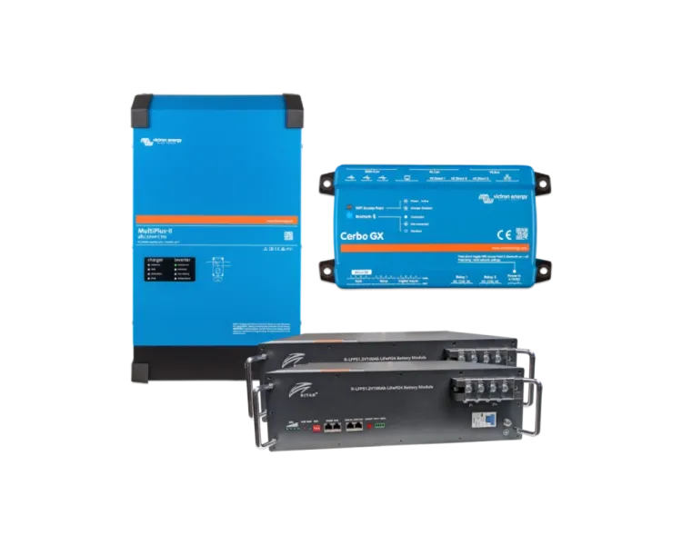 VictronEnergy MultiPlus-II + Ritar R-LFP51.2V100AH Система безперебійного живлення 4кВт 10,2кВт●год