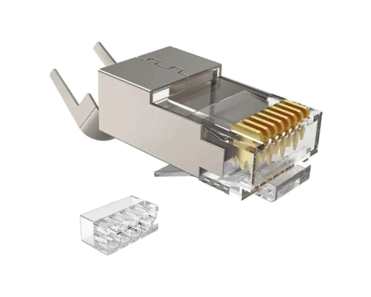 Kingda RJ45 STP кат. 6A/8, 50μ, 1.45 мм Конектор зі вставкою