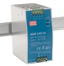 Mean Well NDR-240-24 24В 10А на Din-рейку Блок живлення