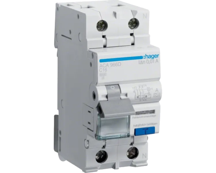 Hager ACA966D Дифавтомат