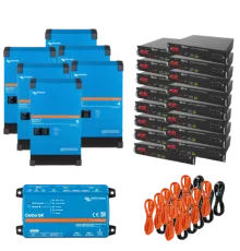 VictronEnergy MultiPlus-II + Dyness 24кВт 48кВт•г Система безперебійного живлення трифазна