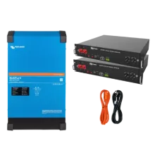 VictronEnergy MultiPlus-II + Dyness 2.4кВт 4.8кВт•г Система безперебійного живлення однофазна