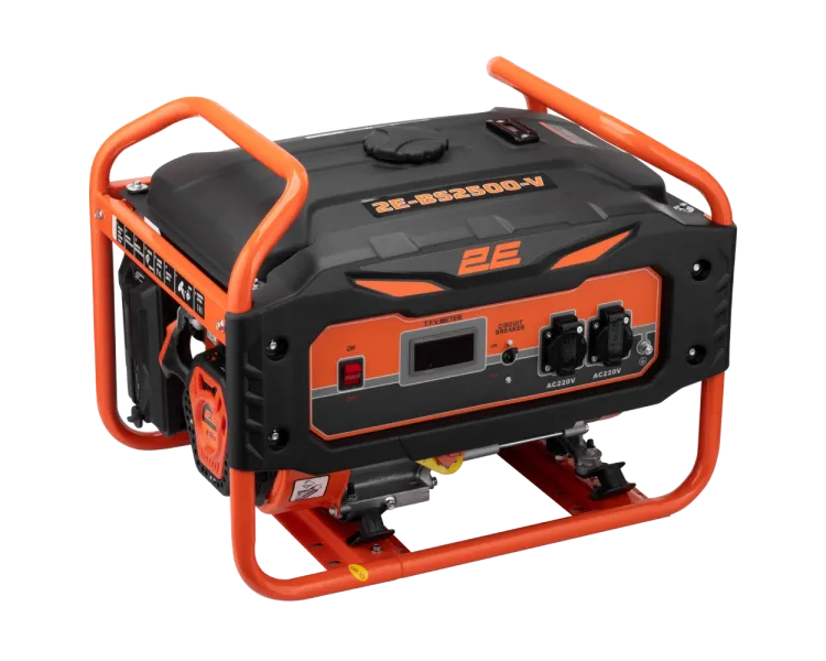 2E 2E-BS2500-V Генератор бензиновий 220В (1 фаза) 2/2.2кВт ручний старт