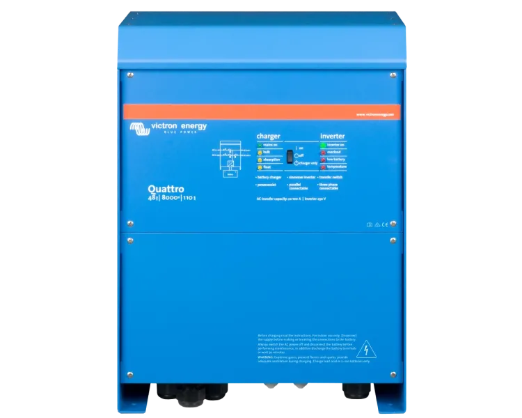 VictronEnergy Quattro 48/15000/200-100/100 однофазний Інвертор