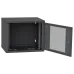 IPCOM 12U 600x450 Шафа телекомунікаційна двері перф(чорна)