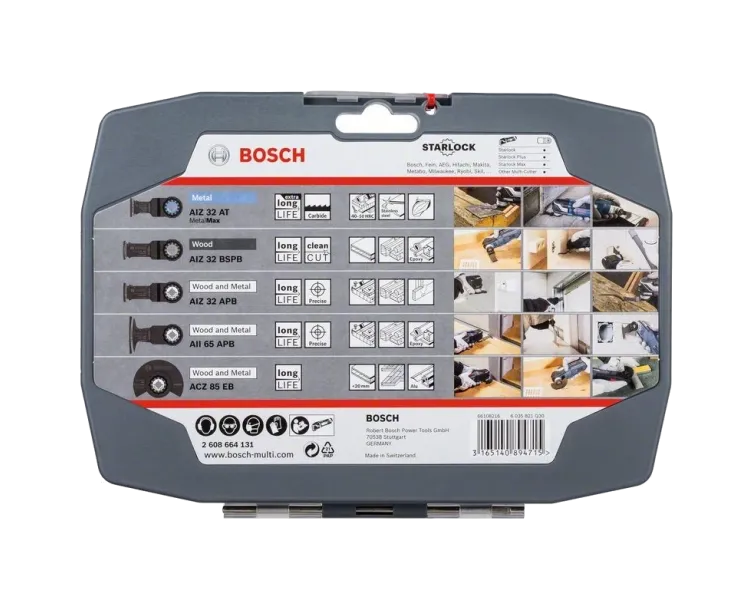 Bosch Pro Best of Cutting (Starlock) Набір полотен
