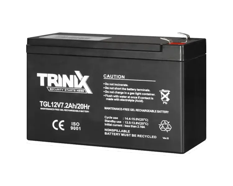 Trinix TGL12V7.2Ah/20Hr GEL Акумуляторна батарея гелева