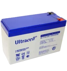 Ultracell UL7-12 7A•г 12В Свинцево-кислотна акумуляторна батарея