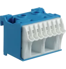 Hager QiuckConnect N-клема 2x16мм+8x4мм ширина 45мм