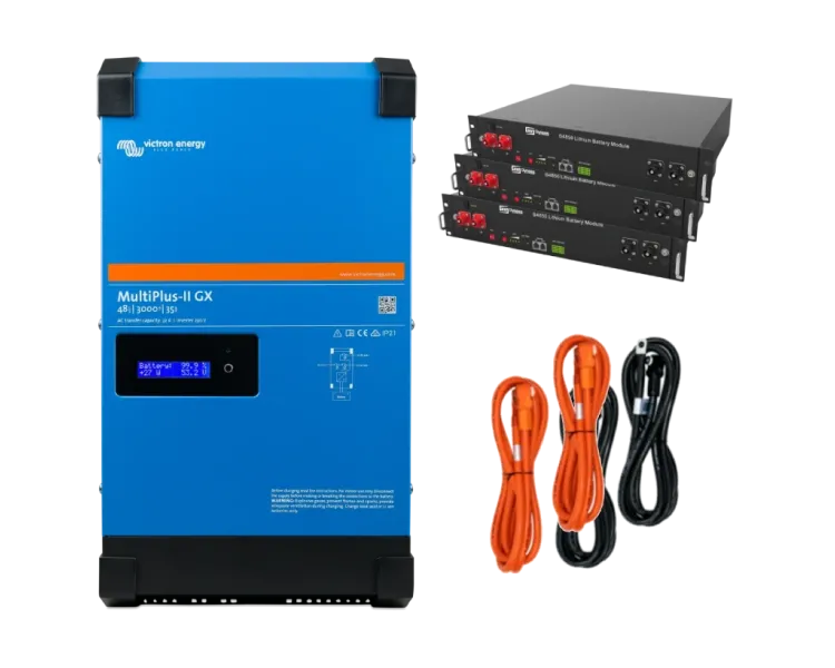 Victron Energy MultiPlus-II + Dyness 2.4кВт 7.2кВт•год Система автономного живлення однофазна