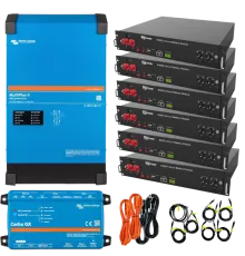 VictronEnergy MultiPlus-II + Dyness 4кВт 14.4кВт•г Система безперебійного живлення однофазна