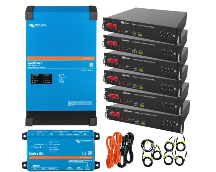 VictronEnergy MultiPlus-II + Dyness 4кВт 14.4кВт•г Система безперебійного живлення однофазна