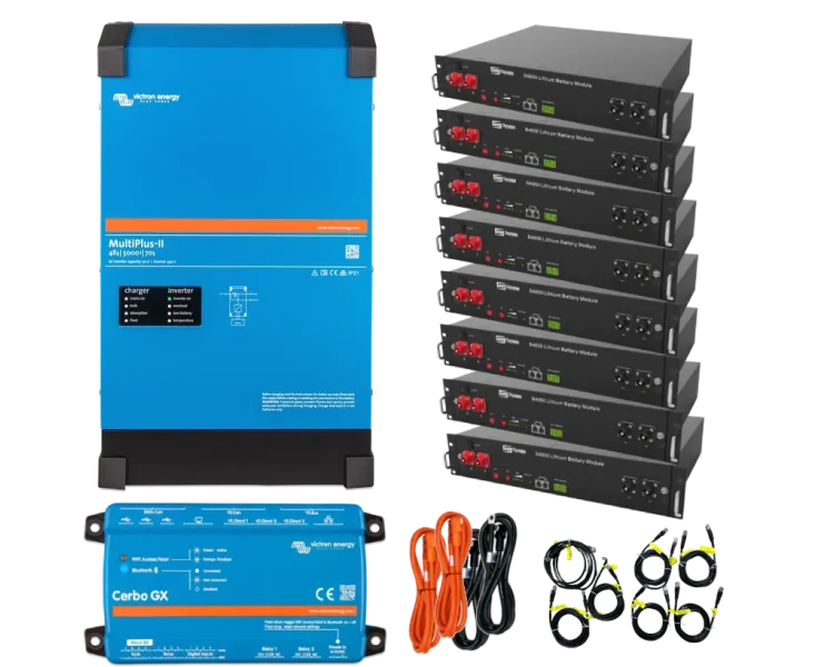 VictronEnergy MultiPlus-II + Dyness 4кВт 19.2кВт•г Система безперебійного живлення однофазна