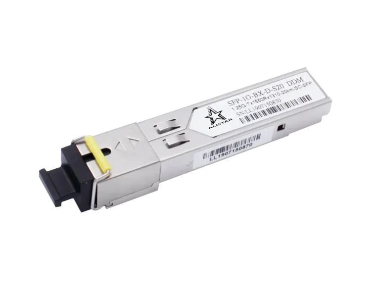 ALISTAR SFP-1G-BX-D-S20 SFP 1G 1SM WDM SC 20KM TX1550/RX1310nm DDM Модуль