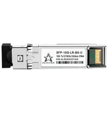 ALISTAR SFP-10G-LR-BX-U SFP+ 10G BASE-BX 1SM WDM LC 20KM TX1270/RX1330nm DOM Модуль