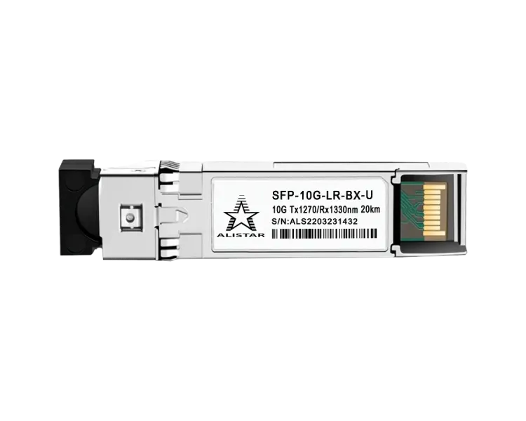 ALISTAR SFP-10G-LR-BX-U SFP+ 10G BASE-BX 1SM WDM LC 20KM TX1270/RX1330nm DOM Модуль