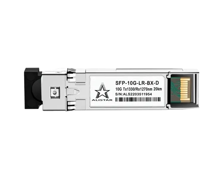 ALISTAR SFP-10G-LR-BX-D SFP+ 10G BASE-BX 1SM WDM LC 20KM TX1330/RX1270nm DOM Модуль