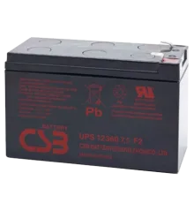 CSB UPS12360 12V7.5Ah Акумуляторна батарея