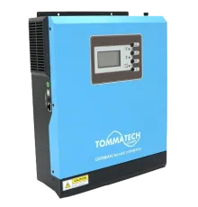 TOMMATECH TT-NEW1K-12 1000W 12V 20/10А Гібридний інвертор однофазний