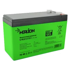 MERLION G-MLG1275F2 7.5 А•г 12В Свинцево-кислотна акумуляторна батарея