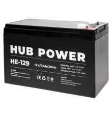 Hub Power HE-129 12V 9AH Акумуляторна батарея