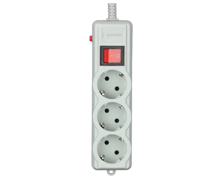 Gembird SPG3-G-15G-PRO Мережевий фільтр 4.5 м кабель 3 розетки