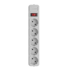 Gembird SPG5-X-6G Мережевий фільтр для ДБЖ (UPS) 1.8 м кабель 5 розеток