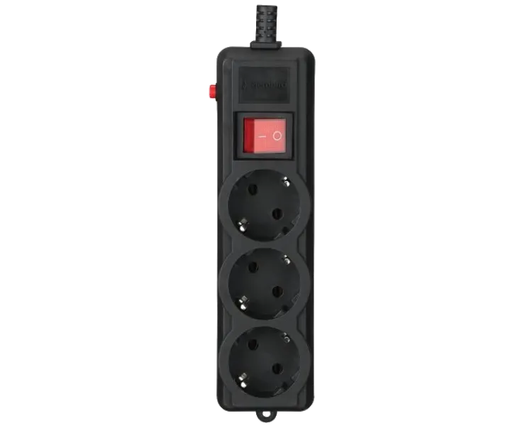 Gembird SPG3-G-15B-PRO Мережевий фільтр 4.5 м кабель 3 розеток