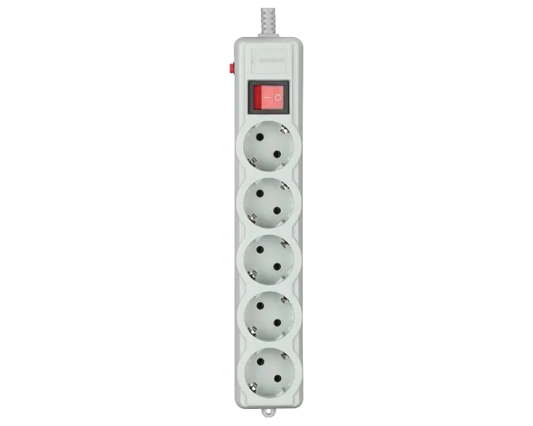 Gembird SPG5-G-6G-PRO Мережевий фільтр 1.8 м кабель 5 розеток