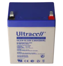 Ultracell UL2.9-12 AGM 12V 2,9Ah Акумуляторна батарея