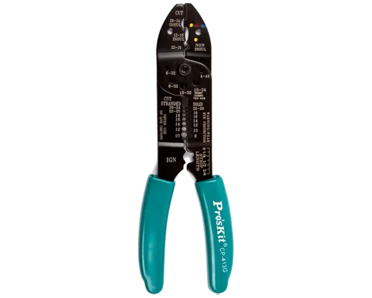 Pro'sKit CP-413G Інструмент для зачистки і ожиму кабелю