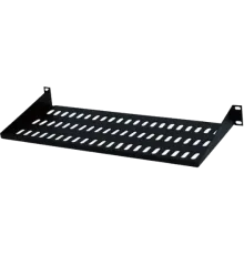 Hypernet CS-200-1U-BLACK 200мм 1U Полиця консольна для шафи