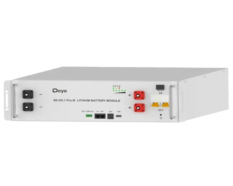 Deye SE-G5.1 Pro-B 51.2В 100А•год 100А Літієва акумуляторна батарея