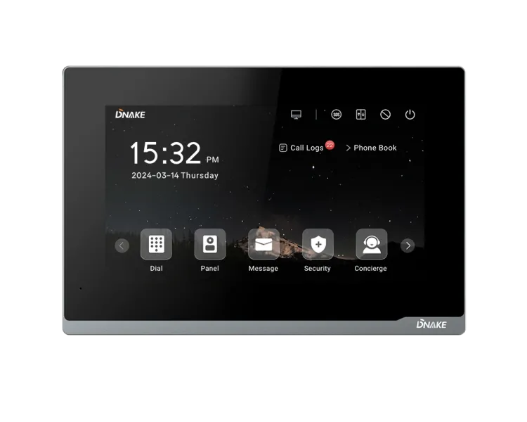 Dnake E217W 7" Linux Відеодомофон з Wi-Fi