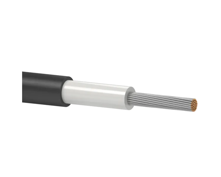 Одескабель H1Z2Z2-K 1*6 black (Бухта 50 м) Кабель для сонячних панелей