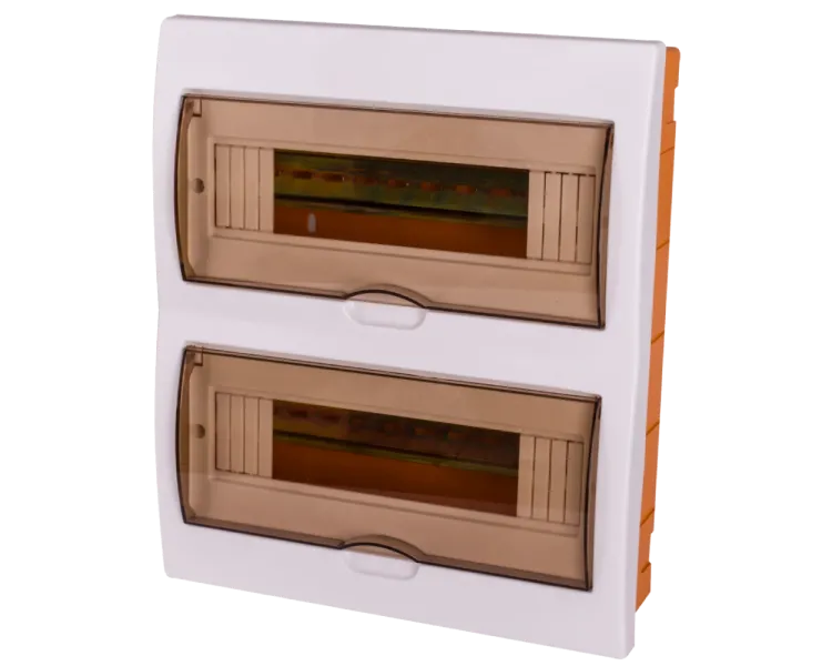 Enext e.plbox.stand.w.24k Корпус пластиковий 24-модульний вбудований