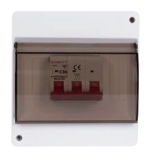 Enext e.plbox.stand.n.06k Корпус пластиковий 6-модульний навісний