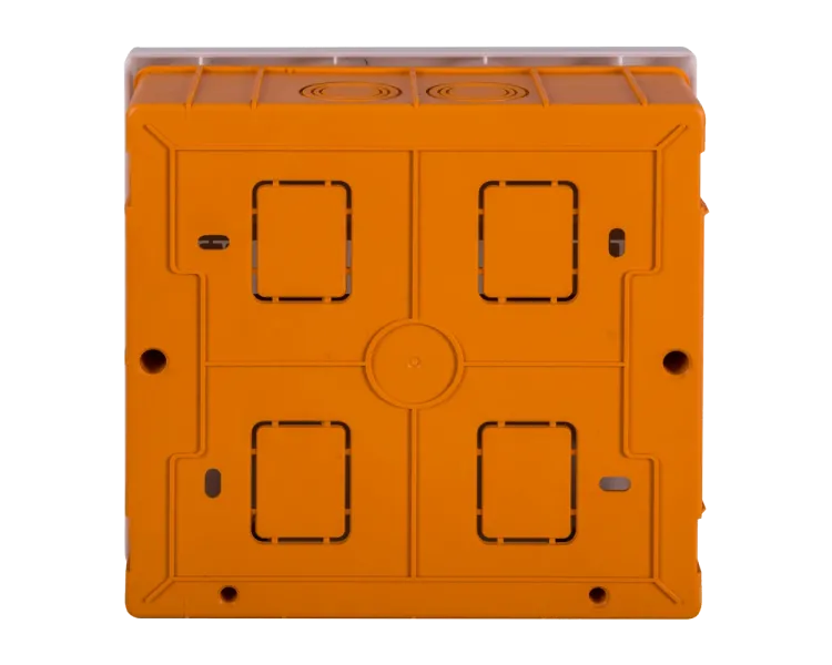 Enext e.plbox.stand.w.08k Корпус пластиковий 8-модульний вбудований