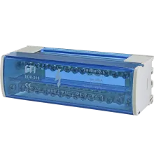 ЕТІ EDB-215 Блок розподільчий 2p, L+PE/N, 125A (15 виходів)
