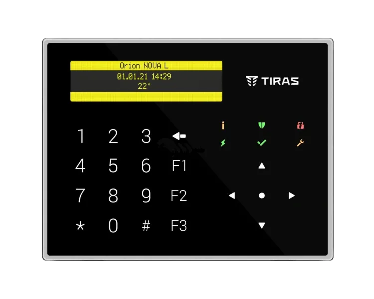 Tiras K-GLCD+(black) Клавіатура