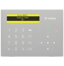 Tiras K-GLCD+(white) Клавіатура