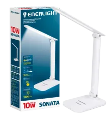 ENERLIGHT SONATA 3000-6000K Світильник настільний світлодіодний з акумулятором