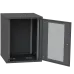 IPCOM 15U 600x600 Шафа телекомунікаційна двері перф(чорна)