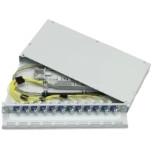 ODF Line 1U 19″ LC12 Оптичний крос у зборі