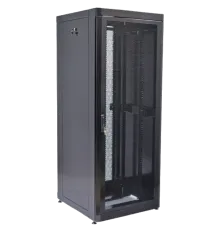 19" 45U, 800х865 мм Шафа чорна, перфоровані двері
