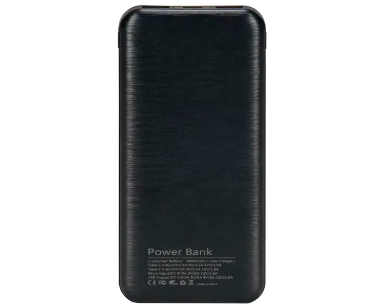 Kraft KPB-2010FC (10000 mAh) Black Повербанк