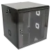 19"12U, 600х600х640 мм Шафа акрилове скло чорна